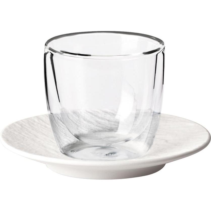 Villeroy & Boch, Tasse, Espresso-Set Manufacture Rock (70 ml, 2 x)