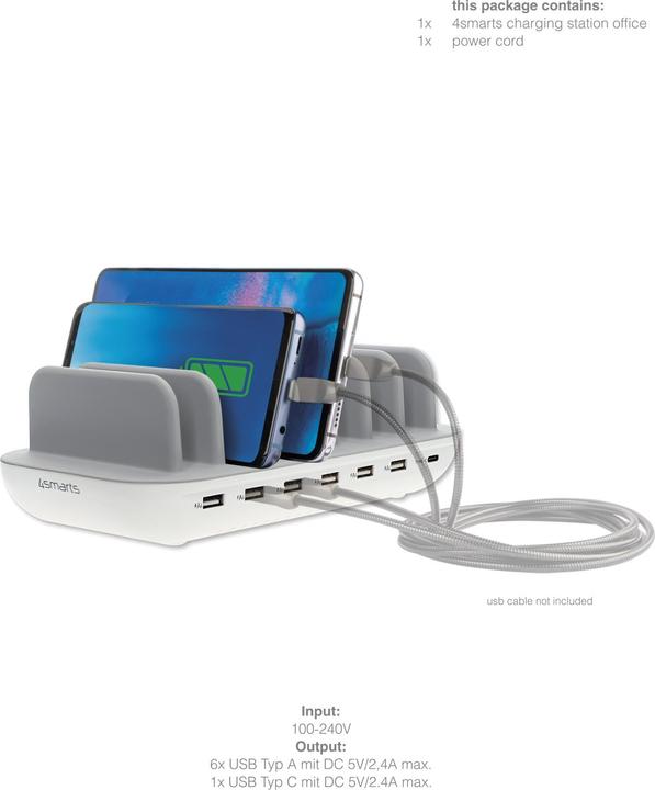 Actual product image 4smarts Charging Station Office (60 W)