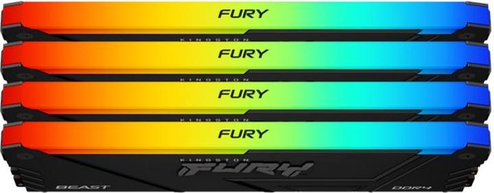 Actual product image Kingston Fury Beast (4 x 8GB, 3600 MHz, DDR4-RAM, DIMM)