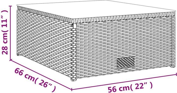 Produktbild vidaXL Gartenmöbel Set