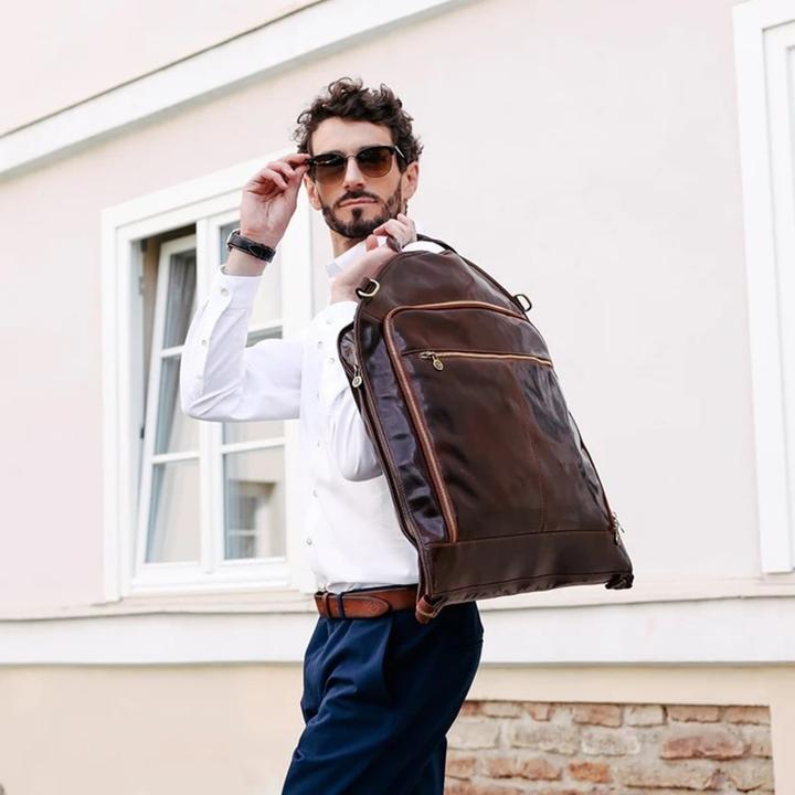 Produktbild Only-Bags.Store Brauner Kleidersack aus italienischem Leder