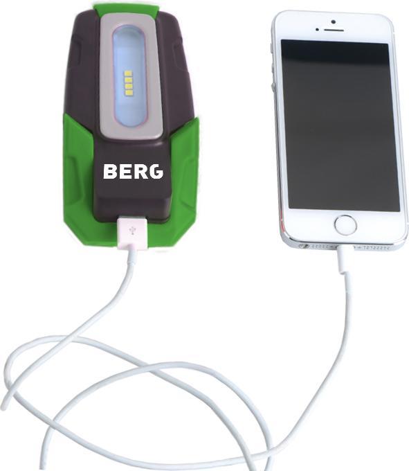 Image du produit Berg Lampe Portative Bcl Pocket LED 4+Usb Accu 2w