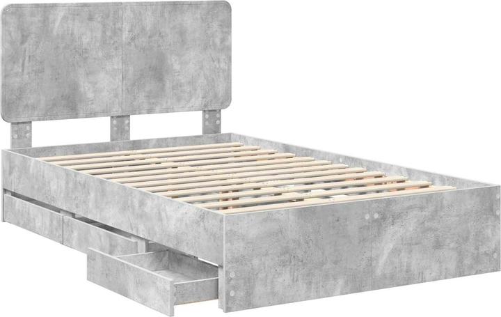 Image du produit vidaXL Moderner Bettrahmen (135 x 190 cm)