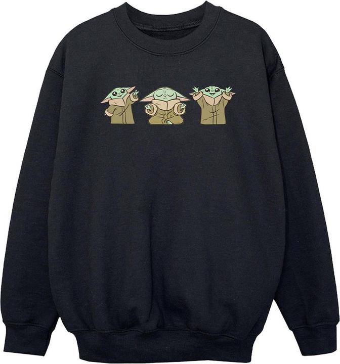 Produktbild Star Wars The Mandalorian Grogu Poses Sweatshirt Jungen (104)