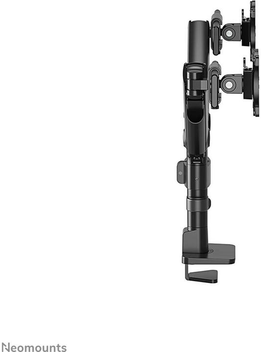 Actual product image Neomounts table mount duo 100x100 11kg/24-34"/black/fully moveable (Table, 34", 11 kg)