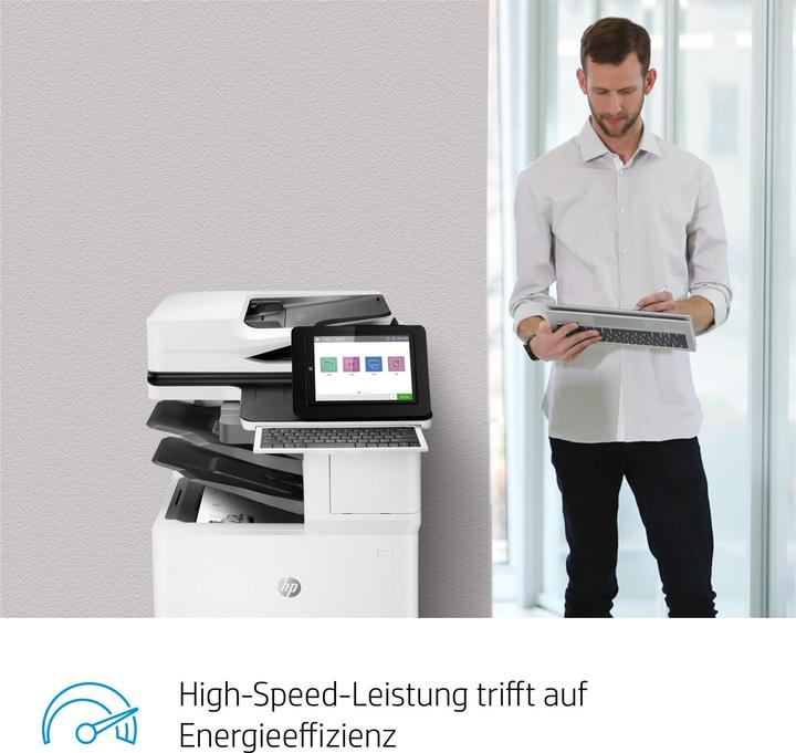Image du produit HP LaserJet Enterprise Flow MFP M635z - Imprimante multifonction - Noir et blanc - laser - 216 x (Laser, Noir et blanc)