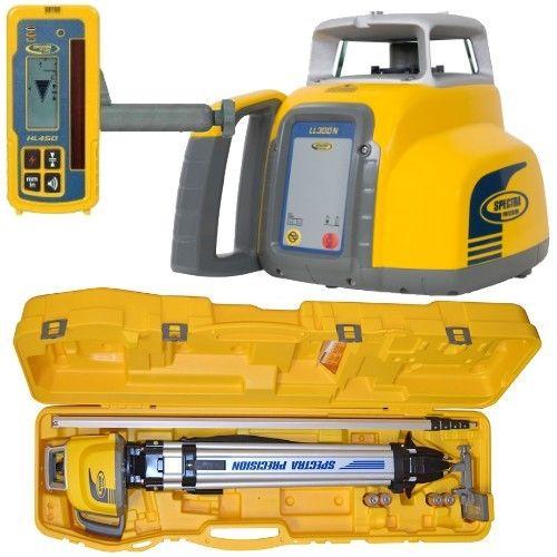 Actual product image Spectra Physics 600601 LL300N Rotationslaser + Messlatte + Stativ