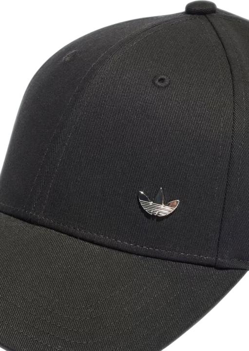 Produktbild Adidas Schwarze Baseballkappe mit Metallic Trefoil