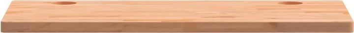 Image du produit VidaXL Schreibtischplatte 110x55x2,5 cm Massivholz Buche,Material (110 x 55 x 2,5 cm)