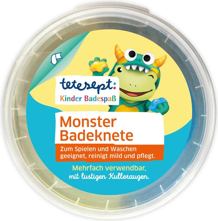 Actual product image Tetesept Children Monster Bathing Clay (333 ml, Bubble bath)