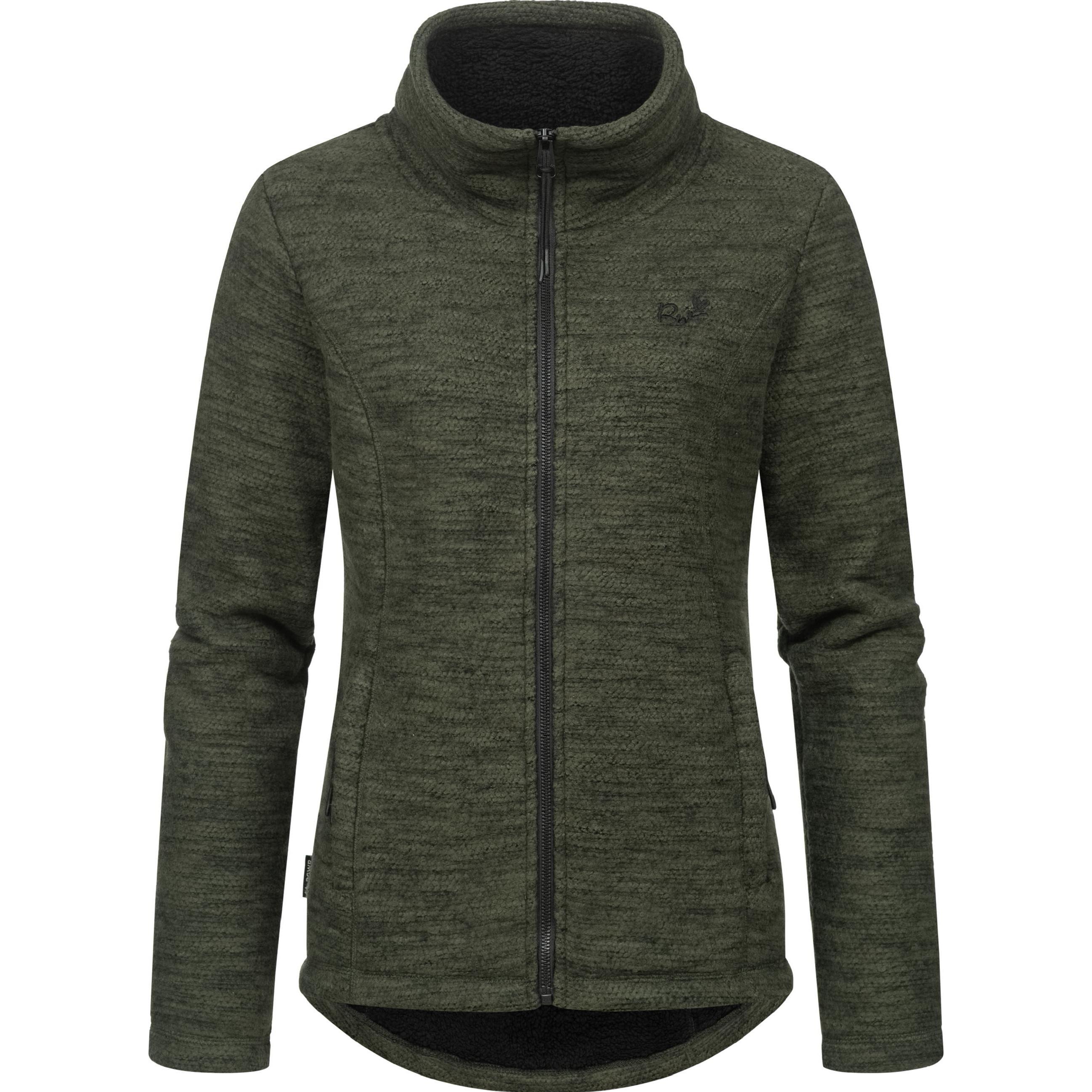 Ragwear, Damen, Pullover, Liram Melange, Grün, (6XL)