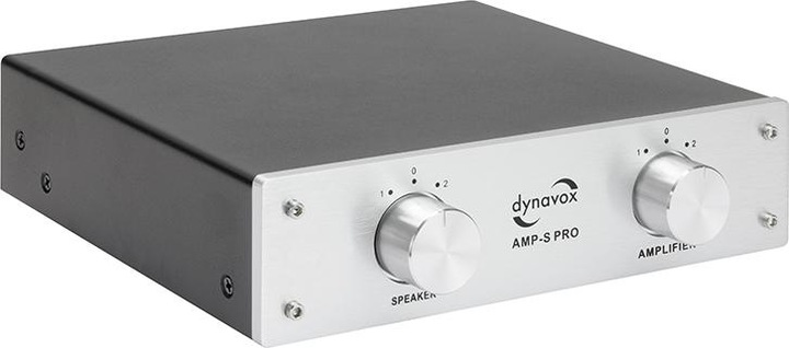 Produktbild Dynavox VerstärkerBoxenUmschalter AMPS PRO silber