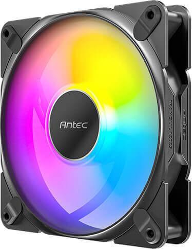 Produktbild Antec Tranquil 120 ARGB, 120 mm x 25 mm Gehäuselüfter, ARGB PWM-Lüfter, 2000 U/min, 64,02 CFM, 2,45 (120 mm)
