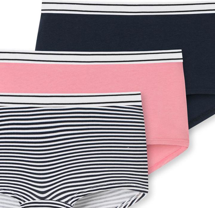 Immagine prodotto Schiesser 9 Pack di pantaloncini in cotone biologico 95/5 per ragazze adolescenti (164, confezione da 9)