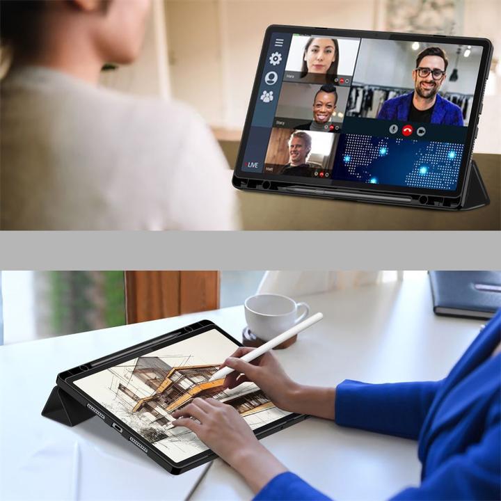 Productafbeelding Tech-Protect SC Pen Etui voor Lenovo Idea Tab Pro / Pro MT 12.7 TB-373 - Zwart (Lenovo Idea Tab Pro)