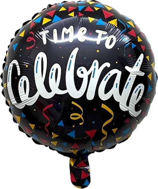 MICA Festival Folienballon - Time to Celebrate - ø ca. 45 cm