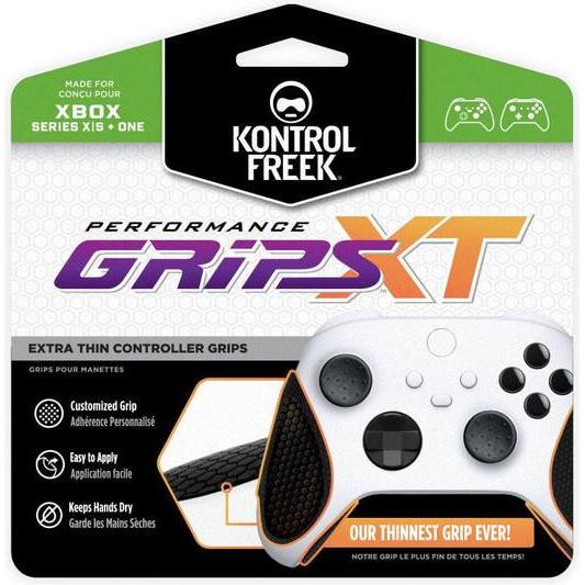 KontrolFreek Performance Grips XT (Xbox Serie S, Xbox One S, Xbox Series X), Accessori per controller gaming, Nero