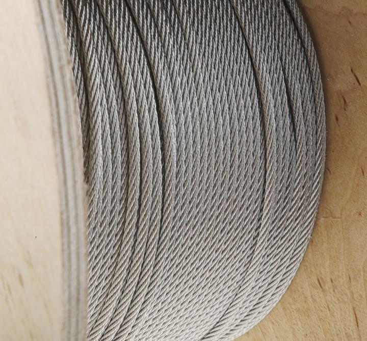 Actual product image RS PRO Qualitystainless steel wire rope,3mmx75m (75 m)