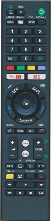 Jolly Line Compatible SONY (Télécommande spécifique à l'appareil, Infrarouge)