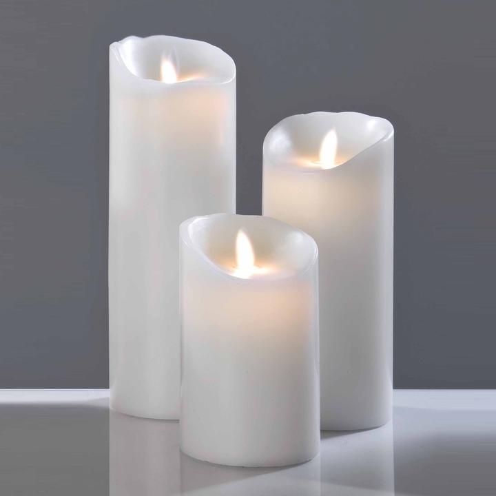 Actual product image Sompex Flame LED real wax candle
