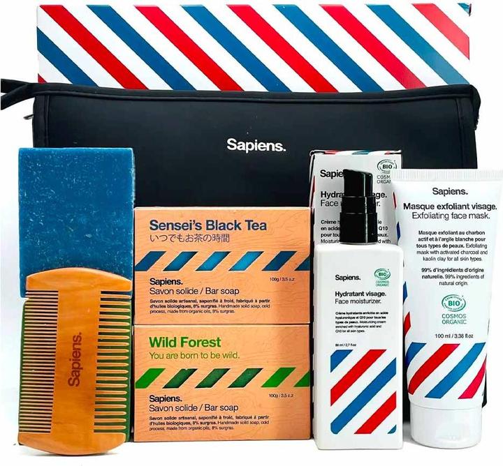Image du produit Sapiens Coffret Routine Hygiène (Kit de soins de la barbe)