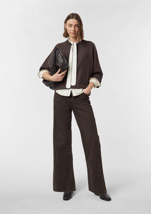 Immagine prodotto Comma Bluse Satinbluse mit Schluppenkragen (36)