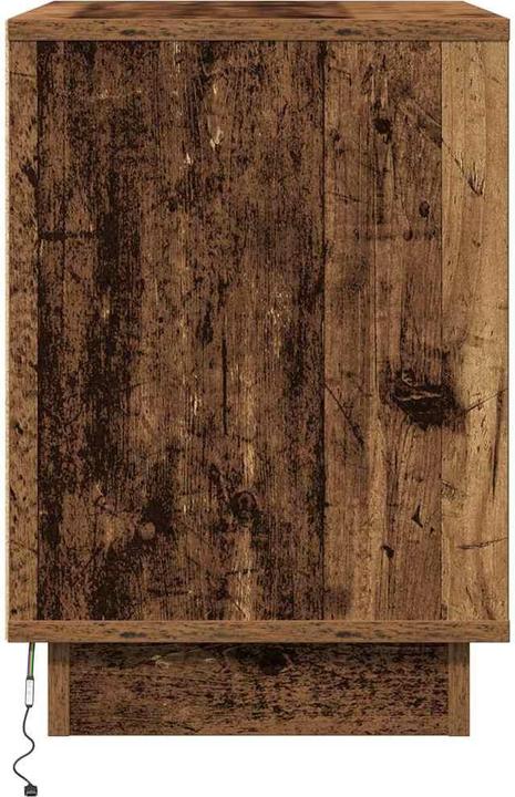 Actual product image vidaXL Bedside table (50 x 34.5 x 50 cm)