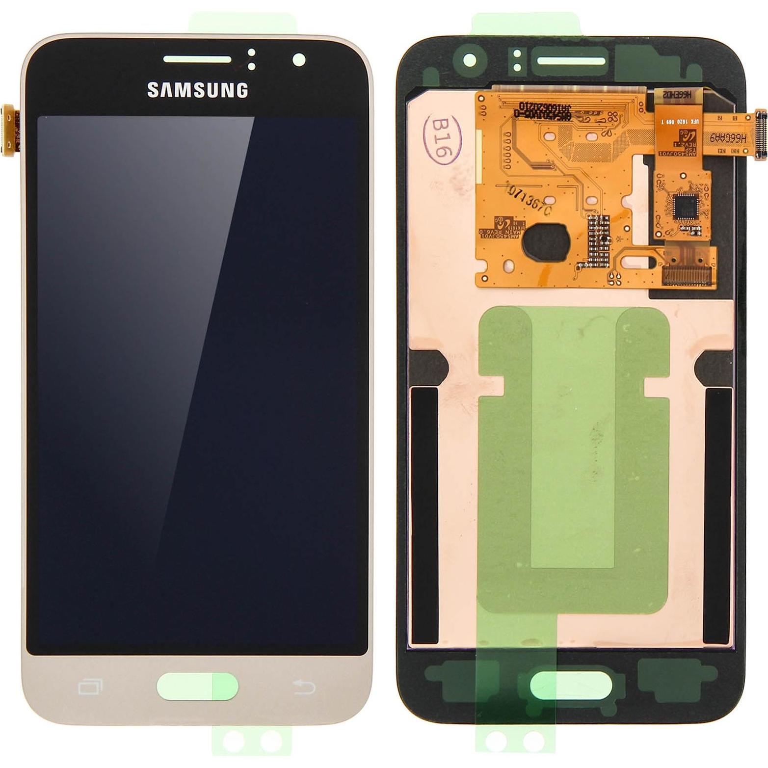 Samsung LCD-Ersatzteil Galaxy J1 2016 (Display, Galaxy J1 (2016)), Mobilgerät Ersatzteile, Gelb