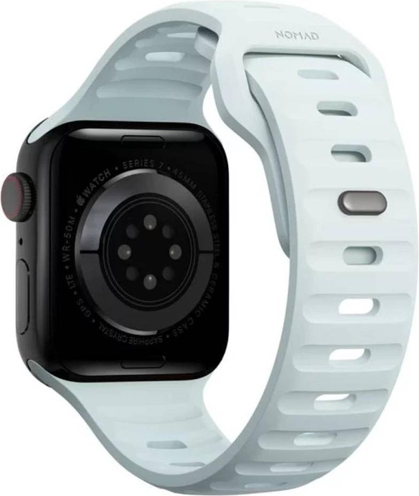 Image du produit Nomad Bande Sport 38/40/41mm Icy Blue Glow (Caoutchouc fluoré (FKM))
