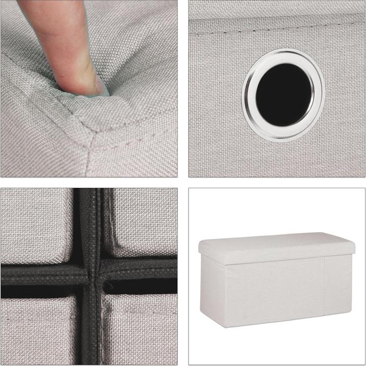 Immagine prodotto Relaxdays Panca contenitore (76 cm)