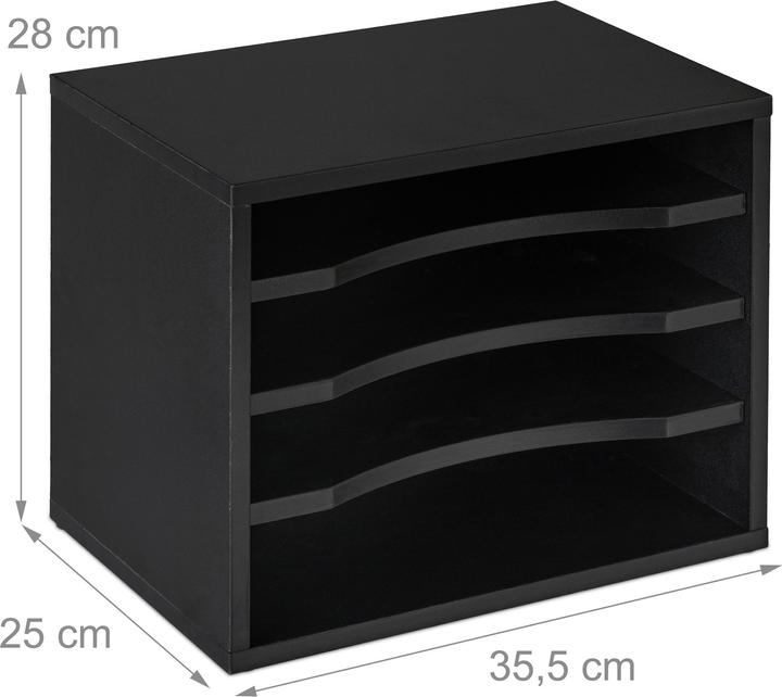 Actual product image Relaxdays Dokumentenablage (A4)