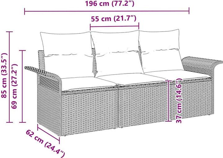 Produktbild vidaXL Deacon
