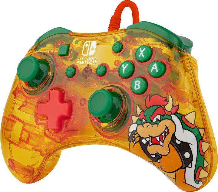 Actual product image PDP Controller Rock Candy Bowser (Switch OLED, Switch)