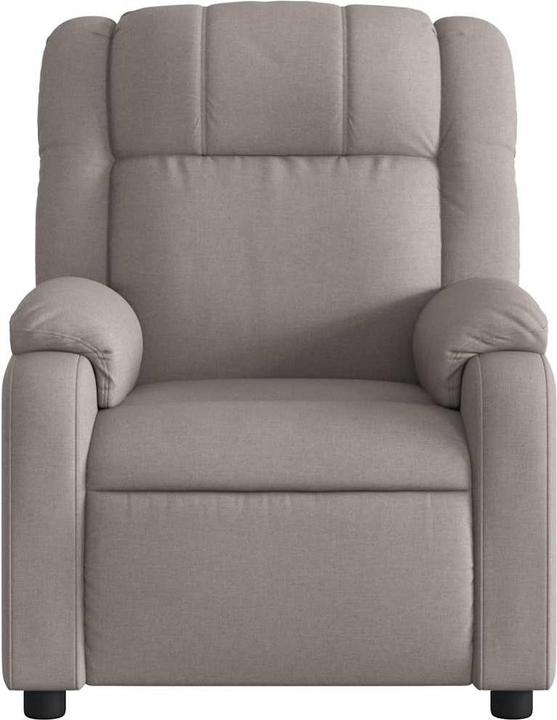 Produktbild VidaXL Massagesessel Fernsehsessel Relaxsessel Sessel Liegesessel Taupe Stoff