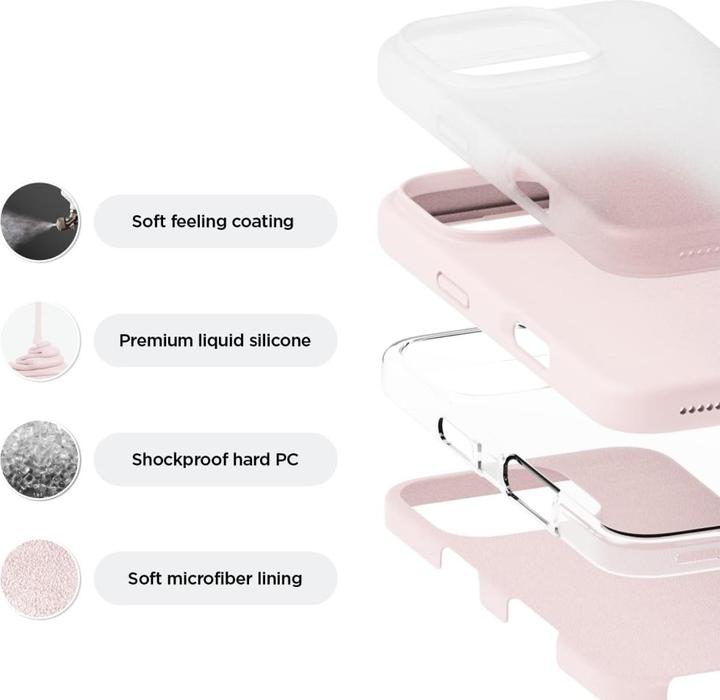 Actual product image Screenguard Liquid Silicone Case (Apple iPhone 16 Pro Max)