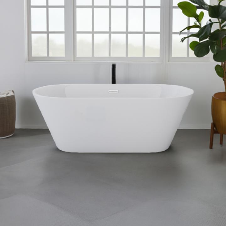 Actual product image Jet-Line Bathtub LAUSANNE white 170x80 cm (170 cm, 80 cm)
