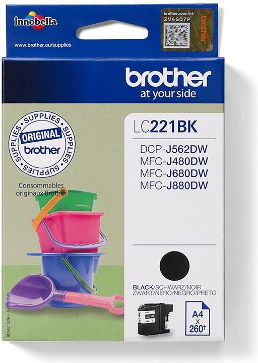 Actual product image Brother Lc-221bk (FC)