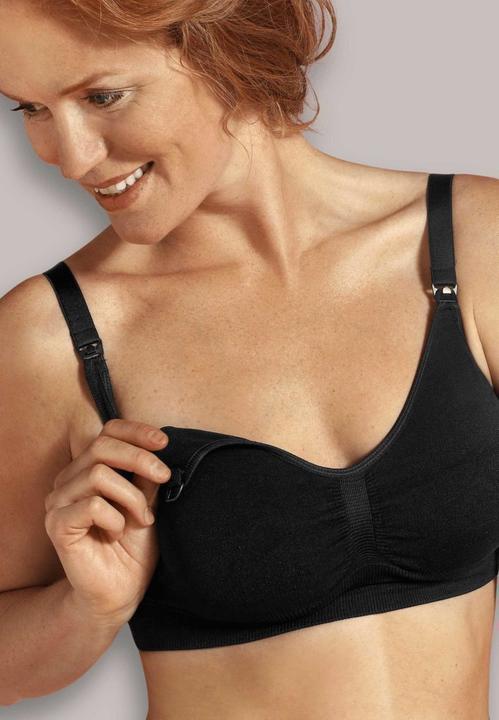 Image du produit Carriwell Soutien-gorge d'allaitement sans couture noir (XL)