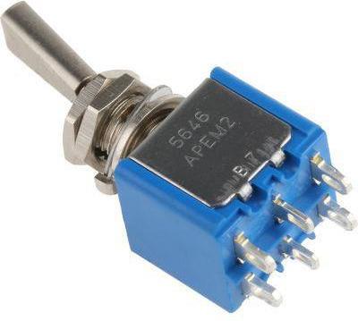 Produktbild APEM Kippschalter 2-polig E-E 3A 250VAC