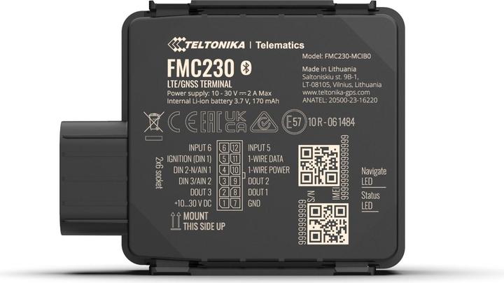 Actual product image Teltonika FMC230 Waterproof LTE CAT 1