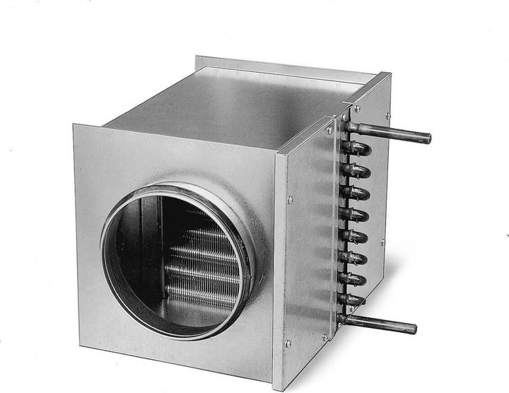 Image du produit Helios HELI WHR 200 Batterie de chauffage à eau chaude pour tuyaux de 200 mm de diamètre