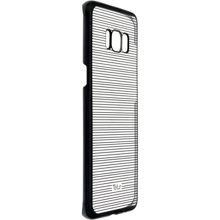Thumbnail - Tellur Cover Hard Case for Samsung Galaxy S8 Plus, Horizontal Stripes black (Samsung Galaxy S8+), Smartphone Hülle, Schw...