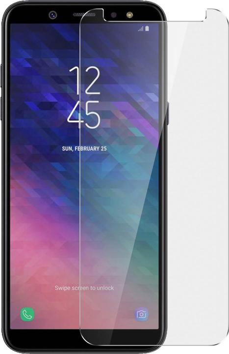 Actual product image Avizar Crystal clear film, glass screen protector (1 Piece, Samsung Galaxy A6)