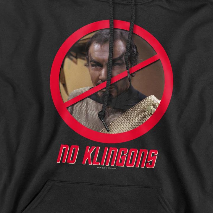 Produktbild No Klingons Kapuzenpullover (XXL)