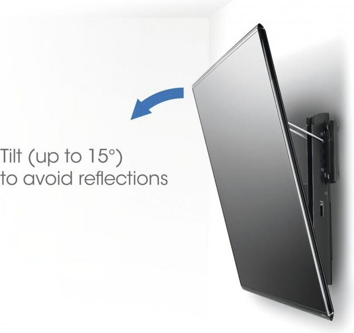 Actual product image Physix PHW-200L, tilting wall mount for TVs up to 50". (Wall, 50", 45 kg)