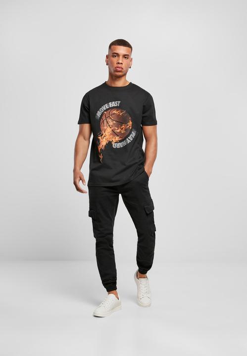 Produktbild Mister Tee Burning BBall Tee (XS)