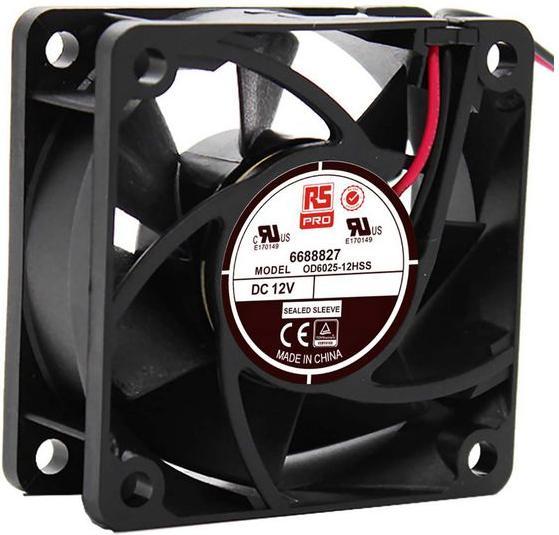Produktbild RS PRO Lüfter 60x25mm 12Vdc (60 mm)