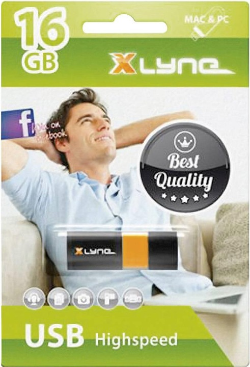 Immagine prodotto Xlyne Onda ad alta velocità (16 GB, USB-A, USB 2.0)