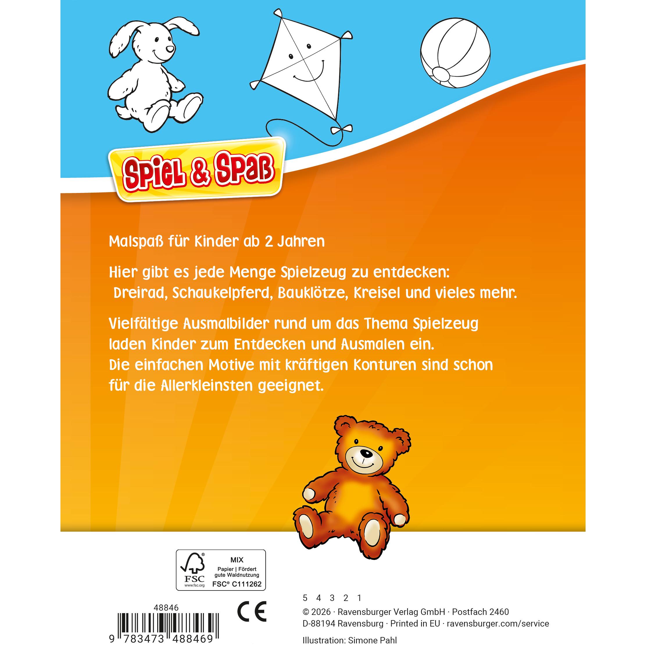 Ravensburger Spiel & Spass - Mein allererster Malblock: Spielzeug