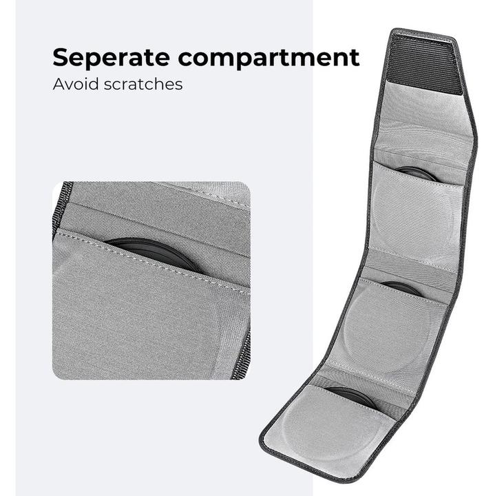 Immagine prodotto K&F Concept Custodia per set di filtri 67-82 mm (Sacchetto filtro, 82 mm)